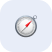 Compass icon representing guidance in change management strategies and implementation methodologies.