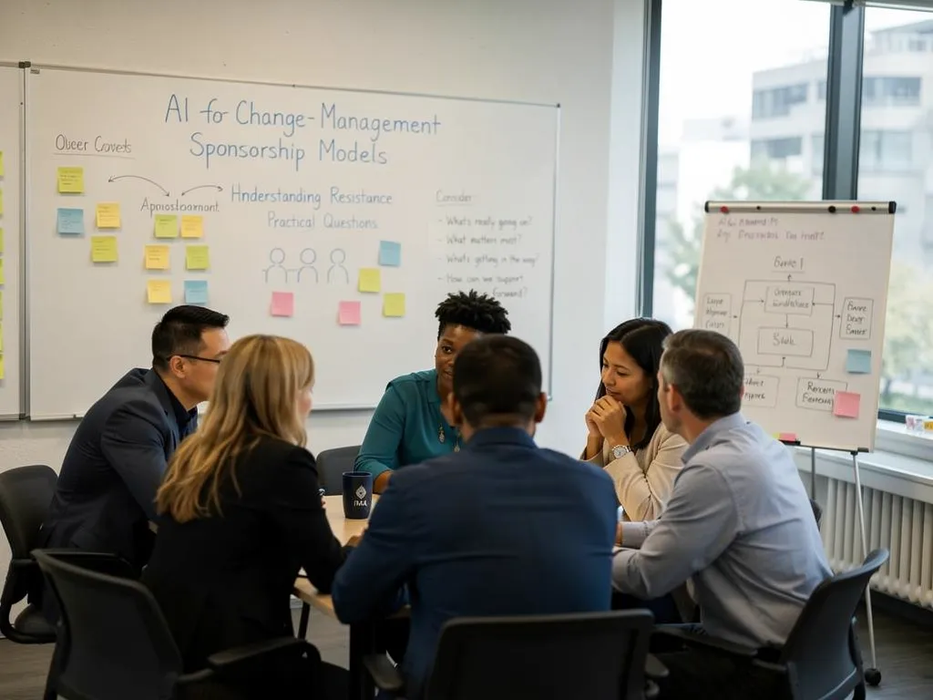 Which Sponsorship Models and Frameworks Support AI Change Success