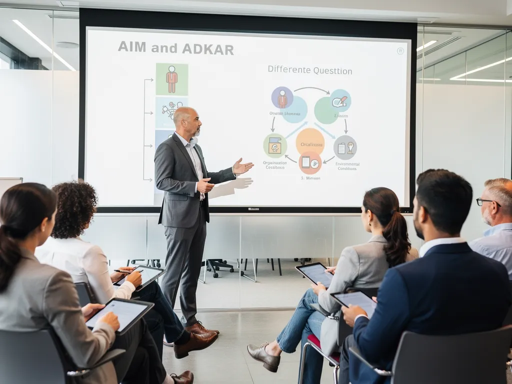 AIM and ADKAR Start From Different Questions