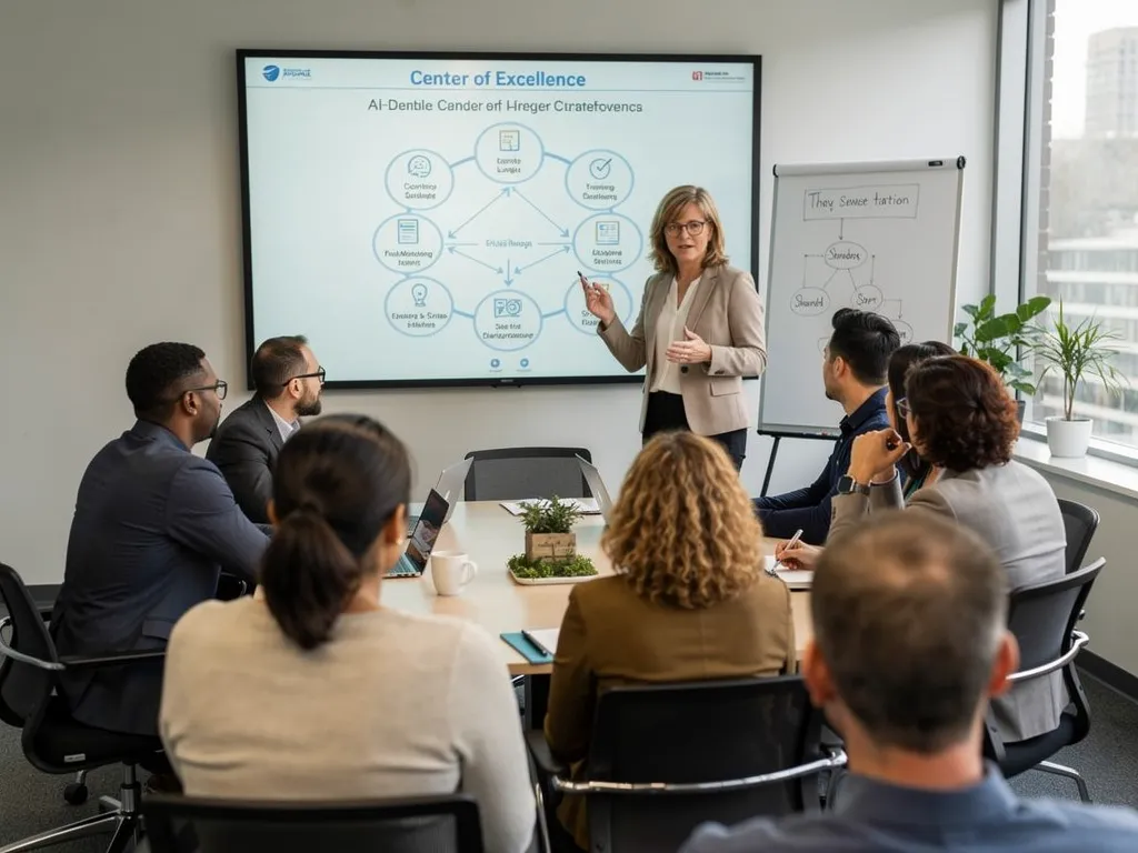 What Is an AI-Enabled Change Management Center of Excellence